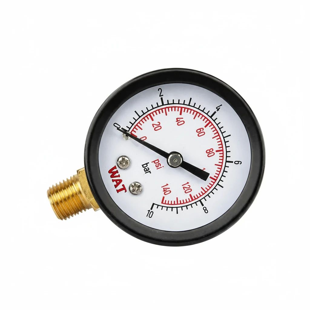 گیج فشار رزوه 1/4 درجه باد وات قیمت کارتنی تماس