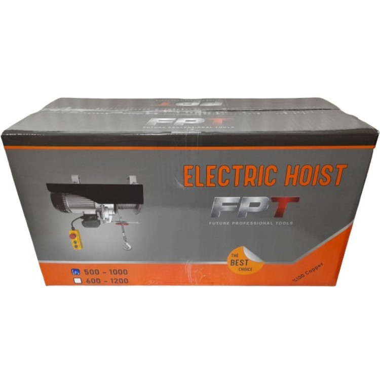 وینچ برقی کارگاهی اف پی تس FPT مدل PA1200 طول 25 متر
